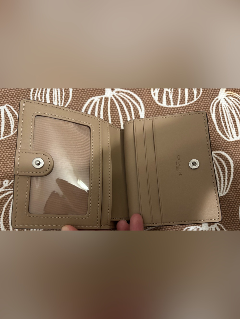Coach snap wallet - Picture 3 of 4
